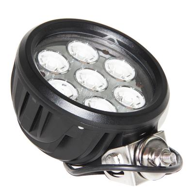 China Alloy 7inch 70W LED Work Light Offroad LED Fog Light 12v 24v IP76 Fog Light 12v 24v IP76 Aluminum Spot / Flood LED Driving Light for sale