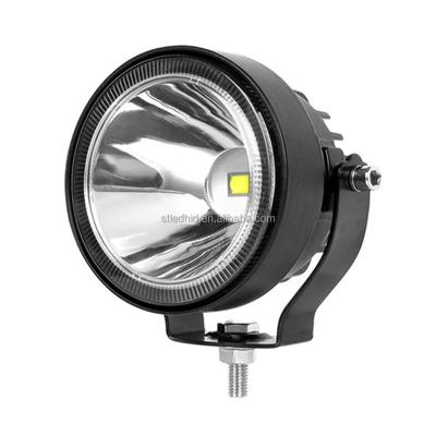 China 1PC Aluminum Alloy 4 Inch Led Barra Work Light 12V 24V 4x4 For Round Boat Trailer Truck Offroad Bike Dirt Racing Car ATV Motorcycle Fog Lights for sale