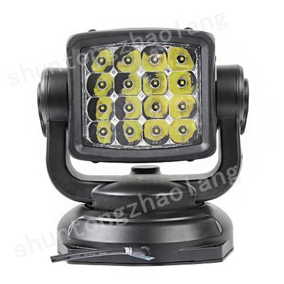 China 360degree Rotating 7inch 80W Led Light Remote Control Spot Work Light 12V 24V Offroad Search Light ST-A7080 for sale