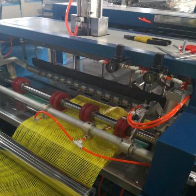 China Mesh Bag Mesh and Gauze Bag Automatic Cutting and Sewing Machine for Gauze Bag and Mesh Sack Production Line for sale