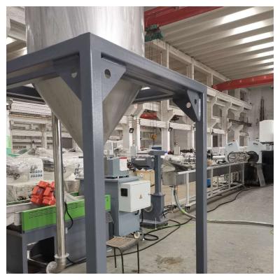 China Recycling Machine Recycling Machine For Bag And Film Stage Waste PP/PE Woven Bag-Double Screw Extruder for sale