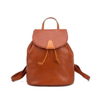 China 2022 New Fashion OEM Hot Selling Big Bags For Girls Backpack Women PU Leather Bags Leisure Style for sale