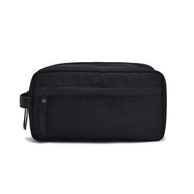 China Wholesale Fashion Polyester+PU Small Mini Cosmetic Bag Makeup Case Bag For Men Clear Nylon Bag for sale