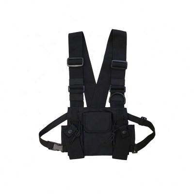 China Fashionfront Multifunctional High Quality Nylon Men's Backpack Cloth Crossbody Tactical Chest Rig Vest Bag for sale