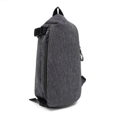 China Comfortable / Lightweight Leisure Cross - Body Shoulder Men Polyester Bags Chest Pack Sling Bag for sale