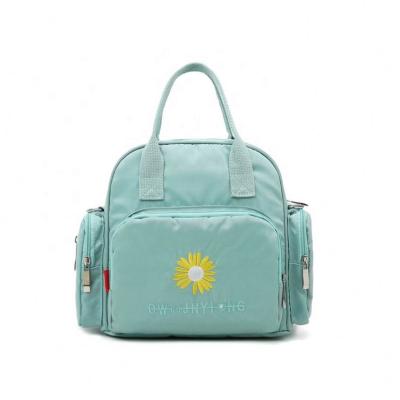 China 2021 FORUBAG Backpack Baby Diaper Bags Floral Backpack Accept Customized Logo for sale