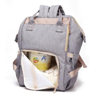 China Hot Sale Waterproof Backpack Diaper Bags Baby Diaper Mummy Bag for sale