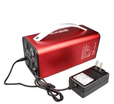 China 55000mAh 3.7V 300portable Battery Home Built-in Solar Outdoor Portable Power Supply for sale