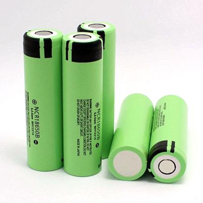 China Toys High Capacity 3.7V 18650 3400 Mah Ncr 18650B Rechargeable Battery for sale