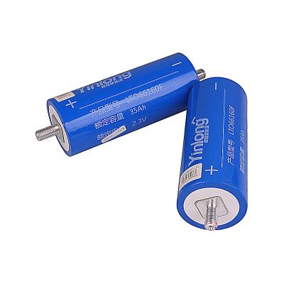 China Toys Low Circulation High Resistance 2.3V 35Ah Deep Internal Lto Lithium Titanate Brand New Battery for sale