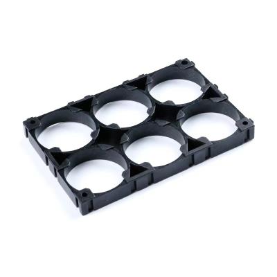 China 6*6~12 Rechargeable Batteries 32700 Cell Holder Spacer Plastic For 32650 Battery Holder for sale