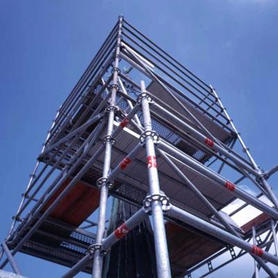 China Modern Ringlock Scaffolding Vertical Standard Galvanized Scaffolding System Construction for sale