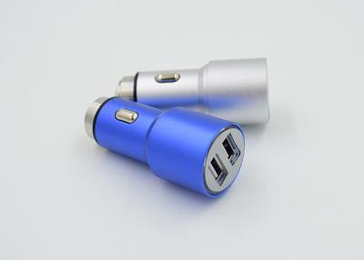 Cina Caricatore automatico di USB del martello di sicurezza di Iphone Ipad, universale di alluminio del caricatore dell'automobile in vendita