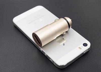 Chine Chargeur de voiture du QC 2,0 d'Alumium d'or pour le téléphone portable, le chargeur de voiture d'USB micro le plus rapide à vendre