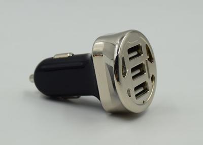 China 33W High Output 3 Port Usb Car Charger For Samsung Mobile Phone / Ipad for sale