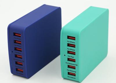 China O multi carregador colorido do curso de USB do porto ZQ-N301 para o telemóvel/inflama à venda