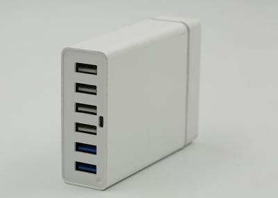 China Multi carregador portátil 50W da parede do QC 2,0 da função rapidamente para todos os dispositivos de USB à venda