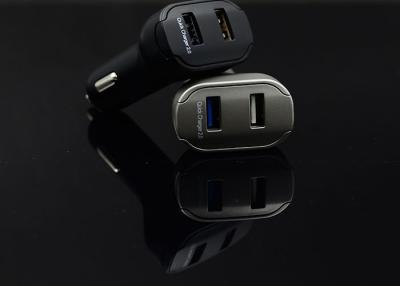 Chine certification superbe de la CE ROHS de ports du chargeur 2 de téléphone de voiture rapide de 28g mini USB à vendre