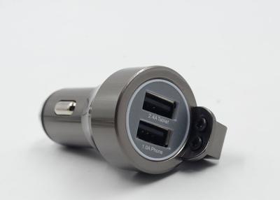 China Correa multi del sello del corte de la función del Usb del metal del viaje del coche del adaptador dual del cargador en venta