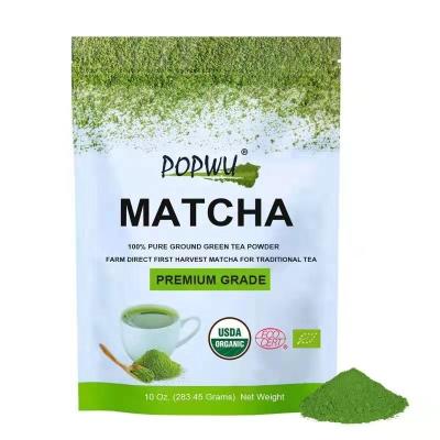 China Dropshipping 100g instant green tea powder matcha healthy diet organic powder for sale