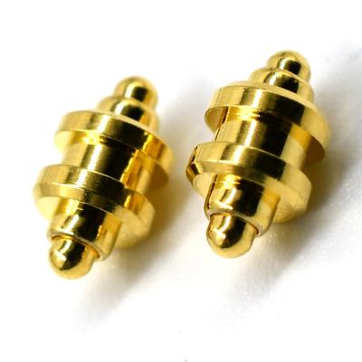 China Power On Socket Brass Spring Loaded Electric Brass Spring Pin Pin Link China Connector Pogopin Pogopin Male Connectors for sale