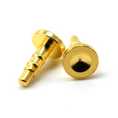 China Power On Link Custom High Current Pogopins Dice Spring Home Appliances Telescopic Needle Pogo Pin Filling Gold Plated Contacts for sale