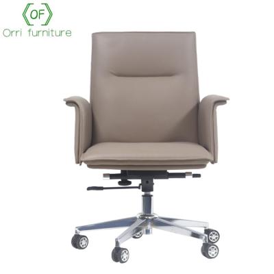 China (Size) Orri Office Furniture Swivel Boss Office Wholesale Luxury Leather Adjustable Large Chair for sale