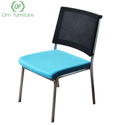 China Orri Furniture Armless Foldable Stackable Office Visitor Chair for sale