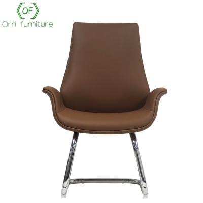 China Orri Executive Leather Chairs (Height) Office Furniture High Back Metal Frame Adjustable Modern Luxury Arms for sale