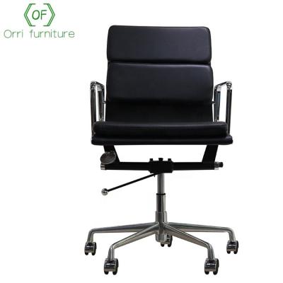 China (Height) Orri Furniture Original Quality Genuine Leather Adjustable Executive Office Chair for sale