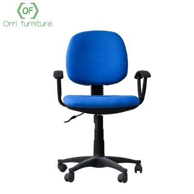 China Orri Furniture High Quality Classic Adjustable Swivel Lift (Height) Blue Fabric Office Chair for sale