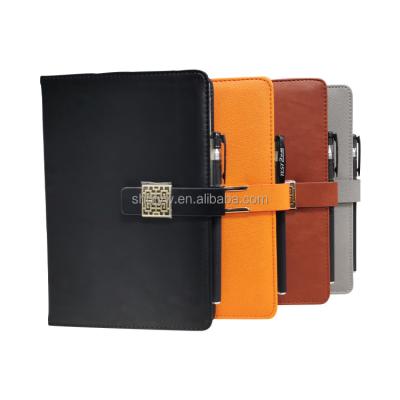 China Wholesale Custom Printed Diary Printing PU Leather Notebook Business Gift for sale