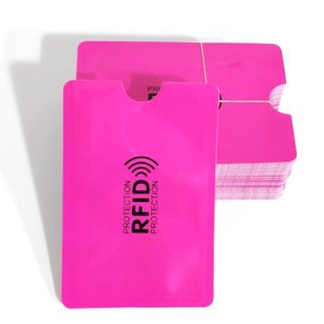 China Waterproof/Waterproof Unisex Logo Custom NFC Protect Card Holder Business Credit Card Holder for sale