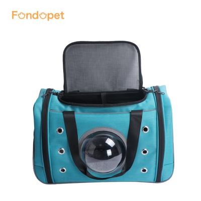 China Breathable Fondopet Cross - Grab and Bite Dog Body Carry Bag Resistant Shiris Pet Cat Capsule Carrier Pet for sale