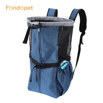 China Fondopet Factory Price Breathable Custom Made Dog Chest Pack Dog Carrier Bag Backpack Pet Sling Front Carrier for sale