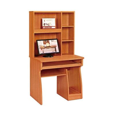 China Extendable Study PC Laptop Combination Computer Desk With Shelf for sale