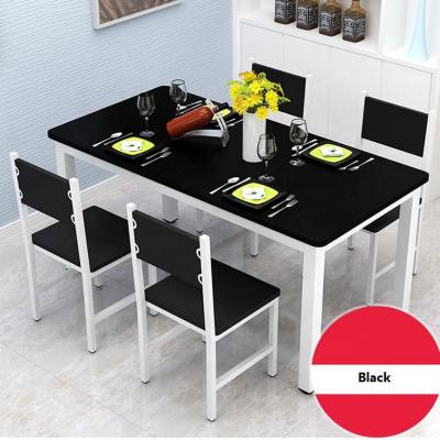 China (Others) Small Apartment Steel-wood Adjustable Multifunctional Dining Table And Chair for sale