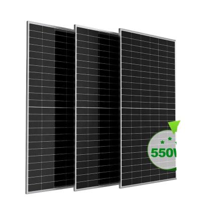 China Solar Power System Photovoltaic PV Module 645-670With A Grade Half-cut Solar Panels With High Quality And Discount Price With CE,TUV Certifications for sale