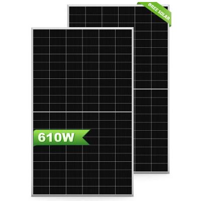 China High Quality Home and Industry Photovoltaic 585W/600W/610W Monocrystalline Solar Panels with 120 Cell TopCon P-Type Solar Panels for sale