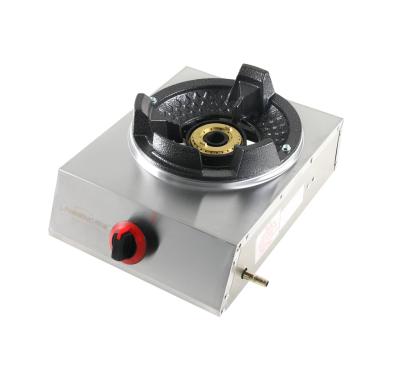 China Commercial Durable Single Burner Stainless Steel Medium Pressure Stove LN-LJ-2109 for sale