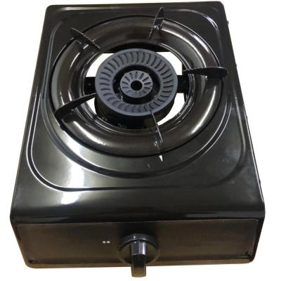 China New Household Design Enamel Worktop Gas Stove for sale