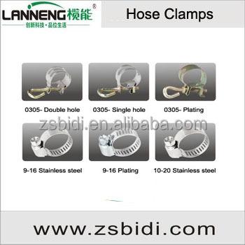 China Fastern Plastic Hose Gas Hose Clamps For Fasten Hose for sale