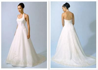 China Beautiful Luxury A Line Style Wedding Dresses For Girls Color Optional for sale