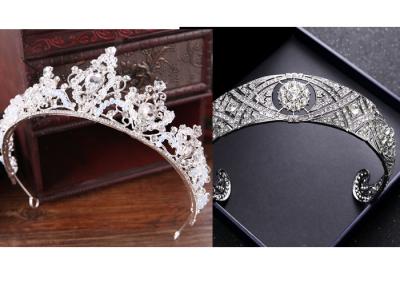 China Best Quality Wedding Crown Cubic Zirconia Crown Crystal Tiara for sale