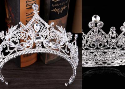 China Banquete de boda clásico de las coronas y de las tiaras de la reina de los accesorios del vestido nupcial en venta