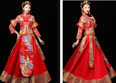 Chine 2018 nouvelle robe de mariage antique chinoise d'automne et d'hiver à vendre