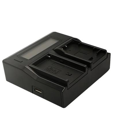 China Dual Camera Battery FV100 Camera Battery Charger FV70 FV50 FH100 FH50 FP70 Seat Charger for sale