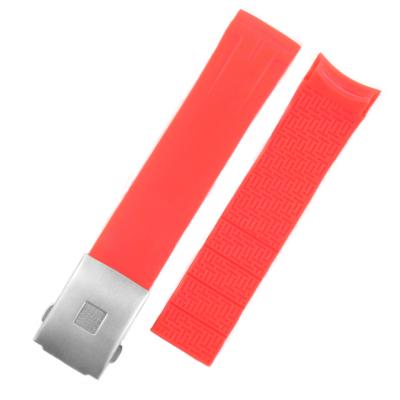 China 22mm 23mm 24mm Rubber Watch Strap Rubber Watch Band For T035 Watchband Waterproof Fashion Sports Silicone Watchbands With Buckle for sale