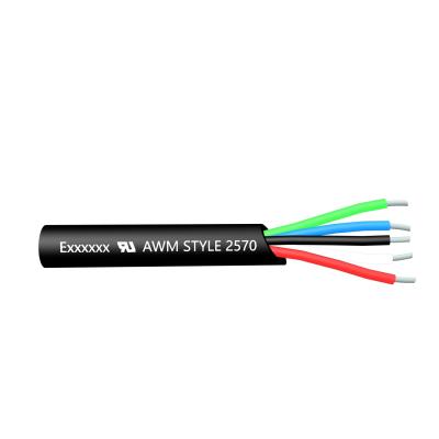 China AWM 2570 80℃ 600V PVC Multi Conductor Cable with UL cUL RoHS for sale