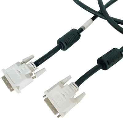 China OEM DVI Male To Male Plug Digital Computer Cable For Monitor With Gold Plated Connector Finish for sale